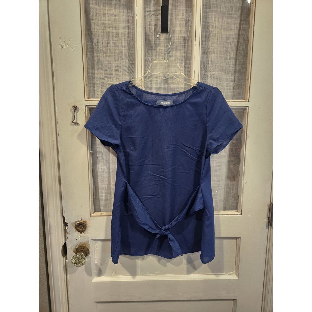 Mod Cloth Navy Blue Women's Blouse‎ Women's Size Medium